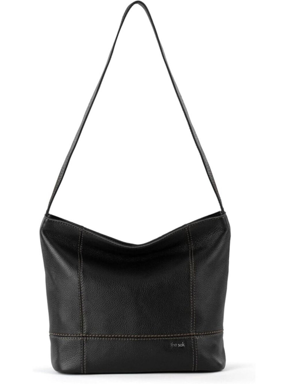 Stylish Leather Hobo Bag - Chic Shoulder Purse with Zipper Pocket for Everyday